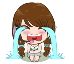 Ajima!! Call center Girl sticker #13995772