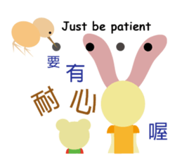 Angel Bunny & Mini Bear sticker #13996034