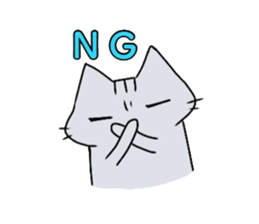 Our cats. sticker #13996927