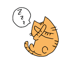 Our cats. sticker #13996954