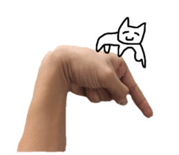 Cats on Hand sticker #13997084