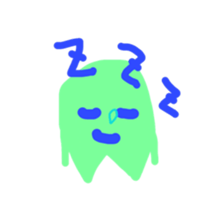 The alien who lives in the sea sticker #13997347