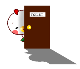 Sticker for mother. Hen version. sticker #13997454