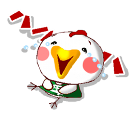 Sticker for mother. Hen version. sticker #13997488