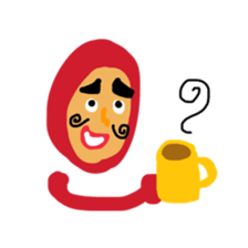 Dharma doll of red tights (1) sticker #13997583