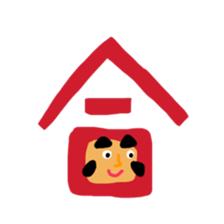 Dharma doll of red tights (1) sticker #13997611