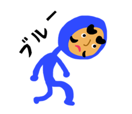 Dharma doll of red tights (1) sticker #13997614