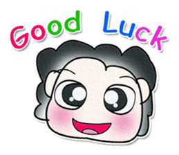 Mr. Nakamura. Good luck. ^_^ sticker #13997832