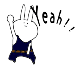 Theater favorite rabbit sticker #13998429