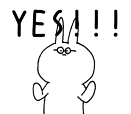 Theater favorite rabbit sticker #13998438