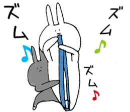 Theater favorite rabbit sticker #13998445
