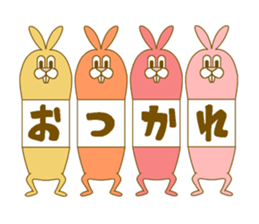 Medium mammal pink2 sticker #13999862