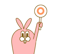 Medium mammal pink2 sticker #13999883