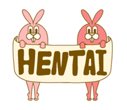 Medium mammal pink2 sticker #13999889