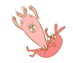 Medium mammal pink2 sticker #13999892