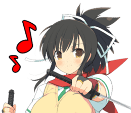 SENRAN KAGURA (Hanzo/Gessen) sticker #14000662