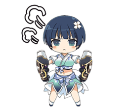 SENRAN KAGURA (Hanzo/Gessen) sticker #14000698