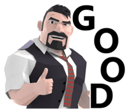 BEARMAN ! INTERNATIONAL sticker #14000822