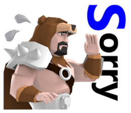 BEARMAN ! INTERNATIONAL sticker #14000825