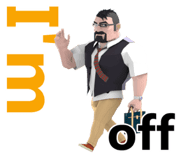 BEARMAN ! INTERNATIONAL sticker #14000828