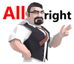 BEARMAN ! INTERNATIONAL sticker #14000830