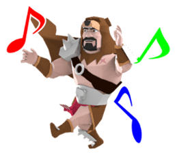 BEARMAN ! INTERNATIONAL sticker #14000834