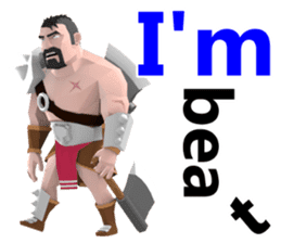 BEARMAN ! INTERNATIONAL sticker #14000835