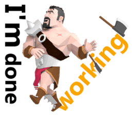 BEARMAN ! INTERNATIONAL sticker #14000836