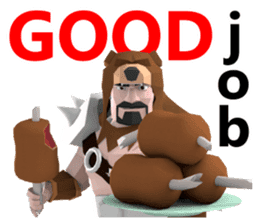 BEARMAN ! INTERNATIONAL sticker #14000837