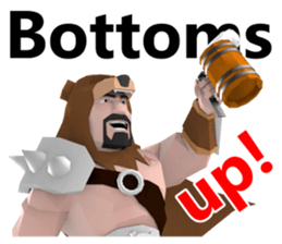 BEARMAN ! INTERNATIONAL sticker #14000838