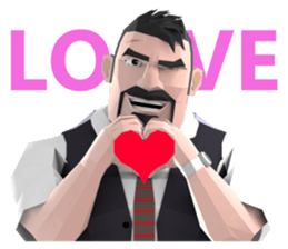 BEARMAN ! INTERNATIONAL sticker #14000840