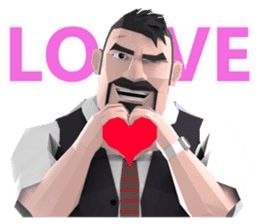 BEARMAN ! INTERNATIONAL sticker #14000840