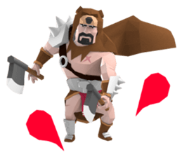 BEARMAN ! INTERNATIONAL sticker #14000841