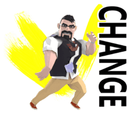 BEARMAN ! INTERNATIONAL sticker #14000848