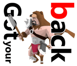 BEARMAN ! INTERNATIONAL sticker #14000852