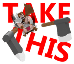 BEARMAN ! INTERNATIONAL sticker #14000853