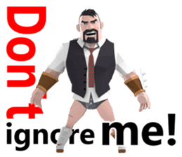 BEARMAN ! INTERNATIONAL sticker #14000858