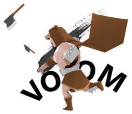 BEARMAN ! INTERNATIONAL sticker #14000859