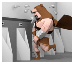 BEARMAN ! INTERNATIONAL sticker #14000860