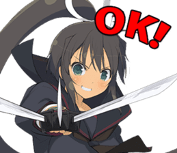 SENRAN KAGURA (Crimson Squad/Hebijo) sticker #14001027
