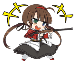 SENRAN KAGURA (Crimson Squad/Hebijo) sticker #14001042