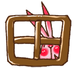 Attic inside a rabbit with no name-tread sticker #14001078