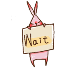 Attic inside a rabbit with no name-tread sticker #14001080