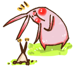 Attic inside a rabbit with no name-tread sticker #14001088