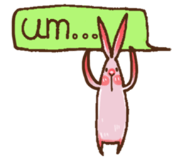 Attic inside a rabbit with no name-tread sticker #14001094