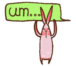 Attic inside a rabbit with no name-tread sticker #14001094