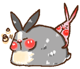 Attic inside a rabbit with no name-tread sticker #14001097