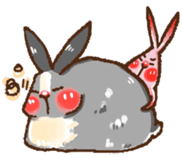 Attic inside a rabbit with no name-tread sticker #14001097