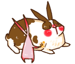 Attic inside a rabbit with no name-tread sticker #14001103