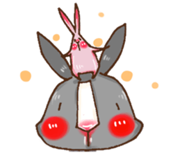 Attic inside a rabbit with no name-tread sticker #14001104